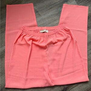 Victoria’s Secret Sheer Coral Pants